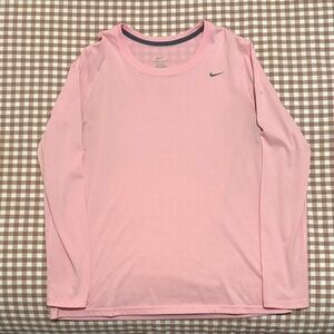 Nike Drifit Pink Long Sleeve